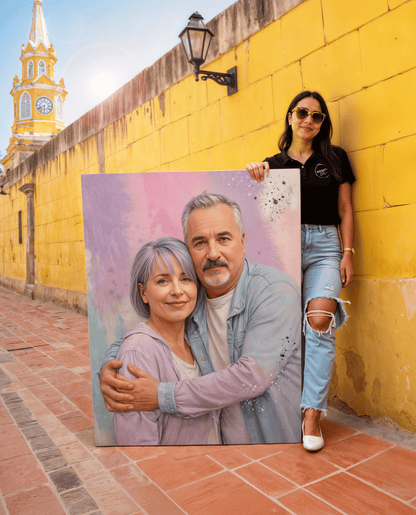 Creamos retratos personalizados con tus propias fotos¡