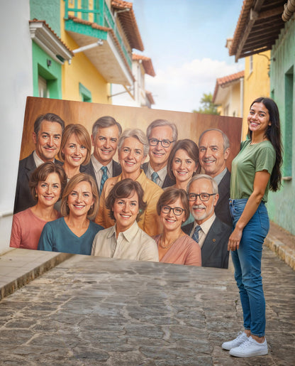 Creamos retratos personalizados con tus propias fotos¡