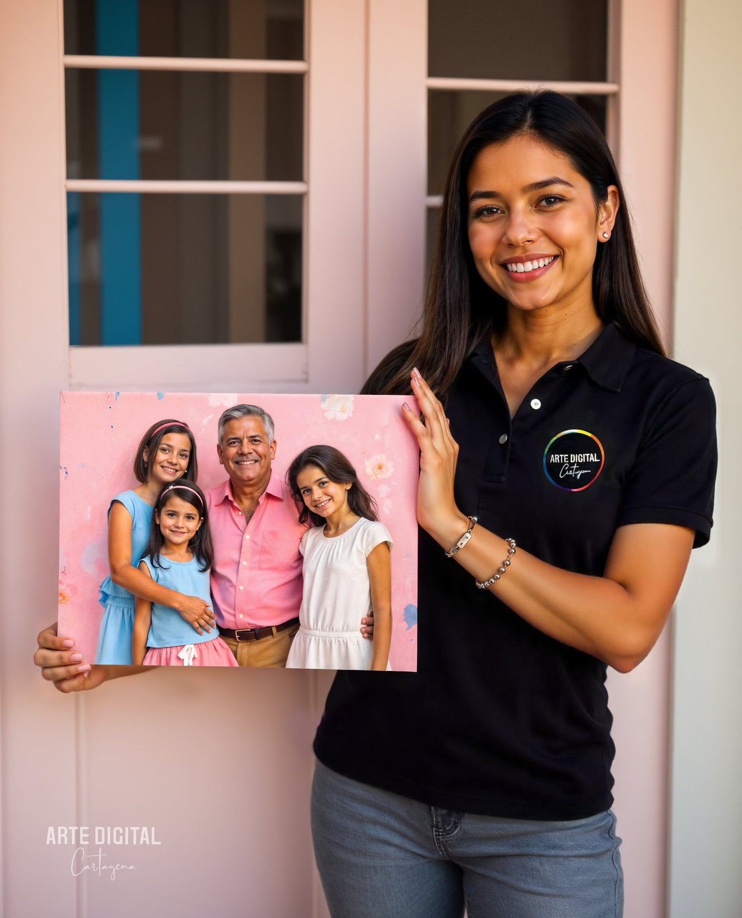 Creamos retratos personalizados con tus propias fotos¡