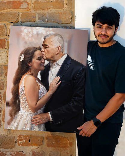 "Cuadro Personalizado en Lienzo – Tamaño Grande (80x60 cm)"