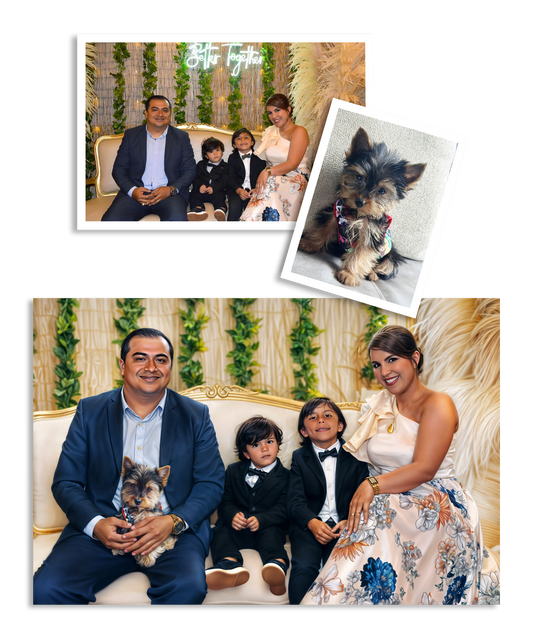 Creamos retratos personalizados con tus propias fotos¡