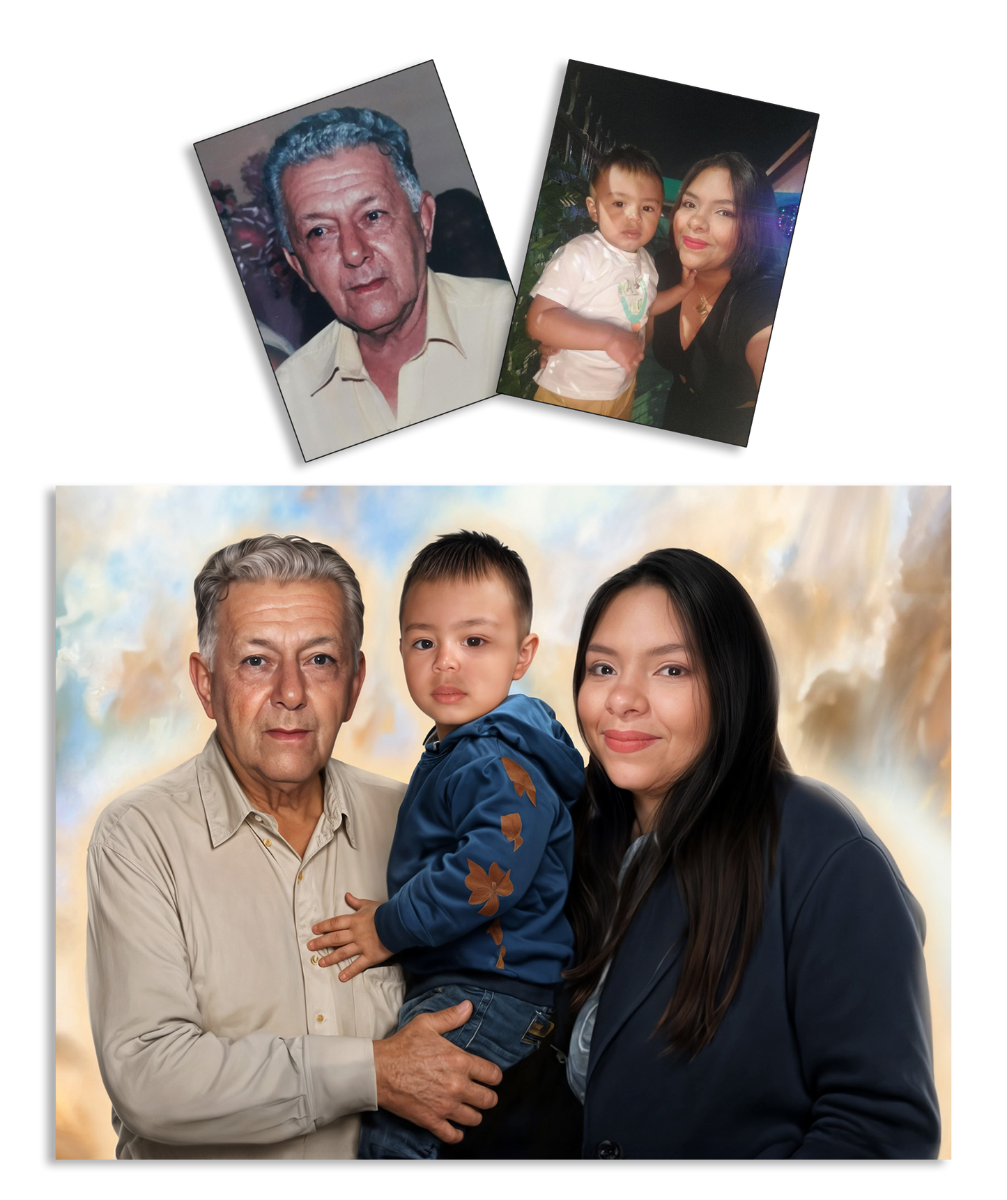 Creamos retratos personalizados con tus propias fotos¡